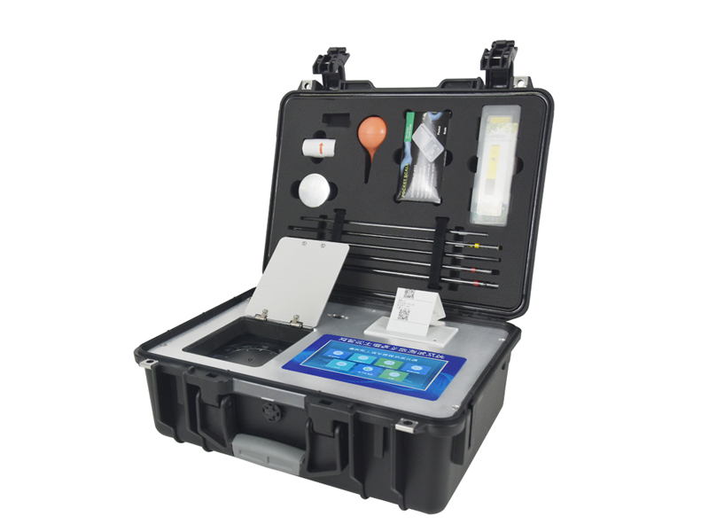 The soil testing formula fertilizer applicator can detect which nutrient components are present in the soil